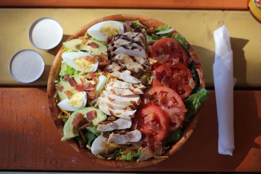 A chef salad from Roadhouse
