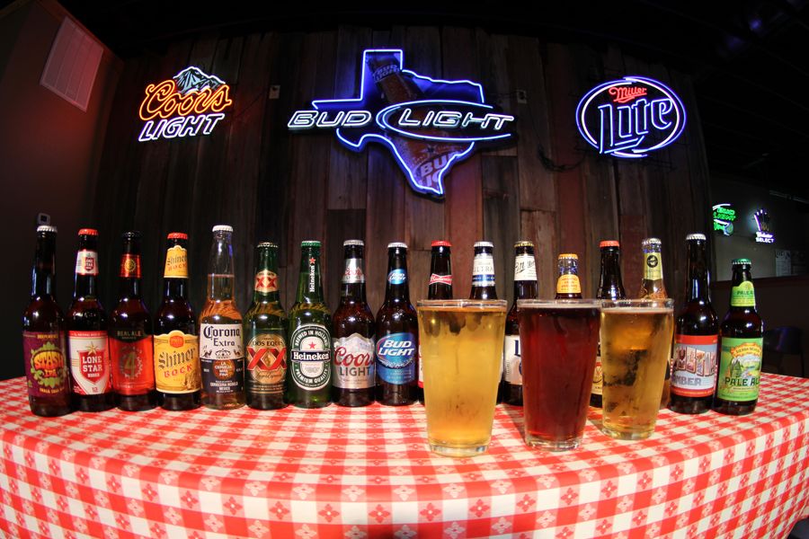 An assortment of beer from Roadhouse